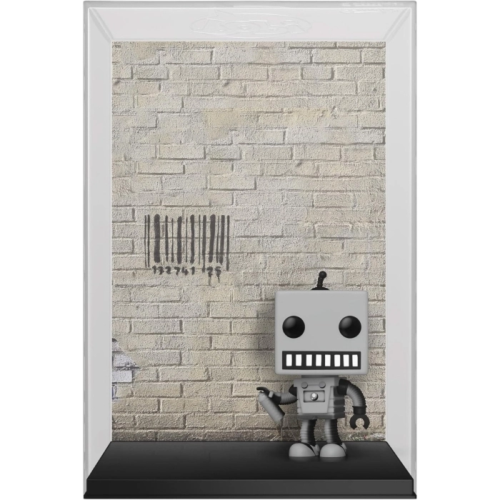 banksy - robot with case - funko pop art covers 02