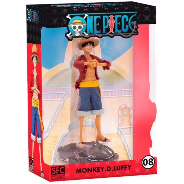 one piece - monkey d. luffy - statua 17cm