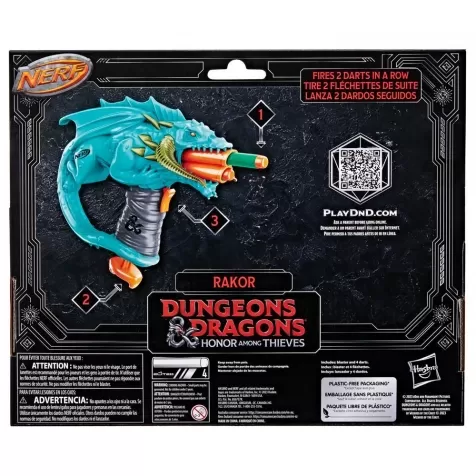 nerf d&d - dungeons and dragons: honor among thieves - rakor blaster