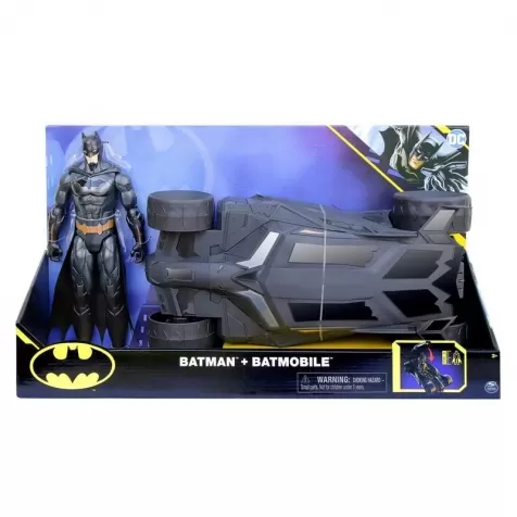 batman - batmobile con personaggio