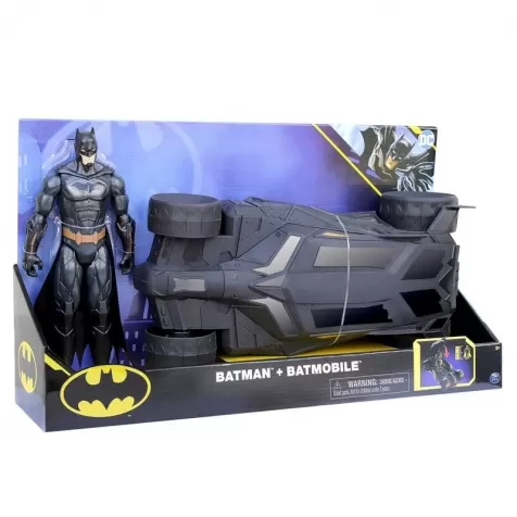 batman - batmobile con personaggio