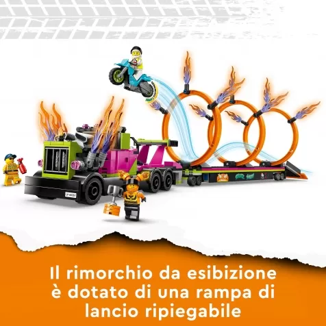 LEGO 60357 - Stunt Truck: Sfida Dell'anello Di Fuoco a 49,99 €