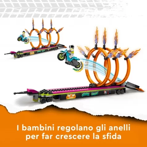 60357 - stunt truck: sfida dell’anello di fuoco