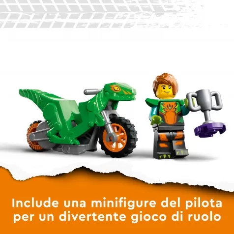 LEGO 60341 City Stuntz Sfida Acrobatica KO, Moto Giocattolo Carica e Vai  con Minifigure, Giochi per Bambini e Bambine dai 5 Anni in su, Idea Regalo  : : Giochi e giocattoli