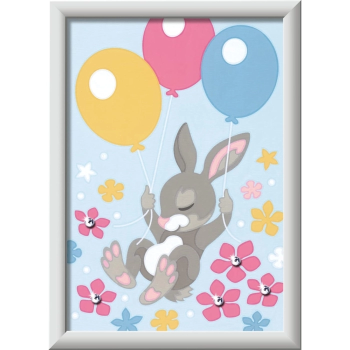 creart - bunny con palloncini