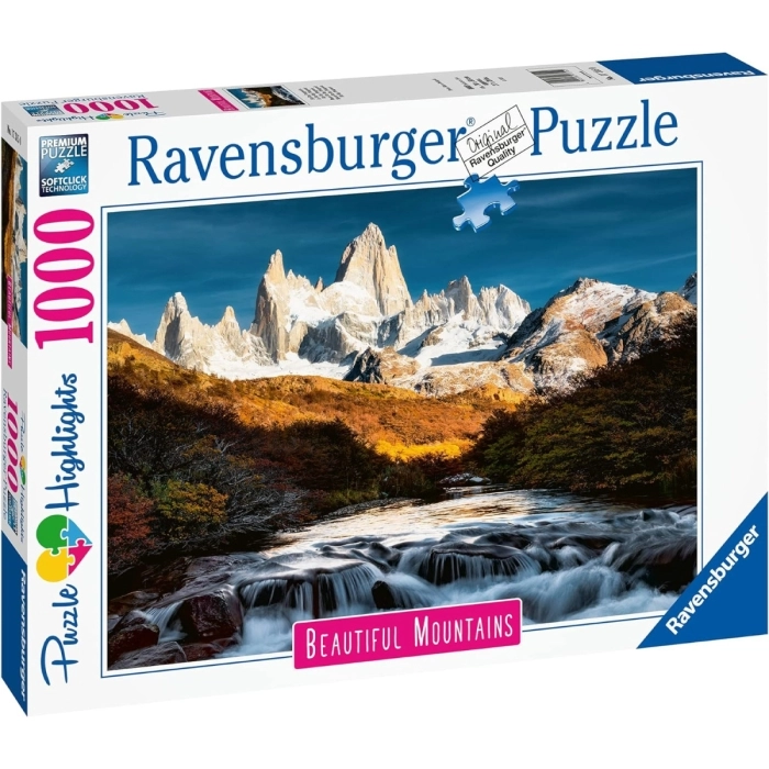 fitz roy, patagonia - puzzle 1000 pezzi