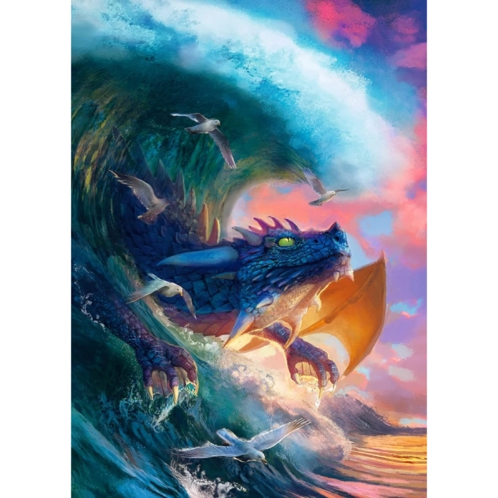 il drago del mare - puzzle 1000 pezzi