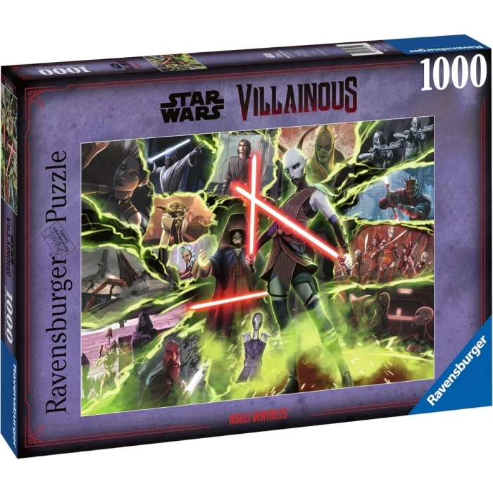 star wars villainous: asajj ventress - puzzle 1000 pezzi