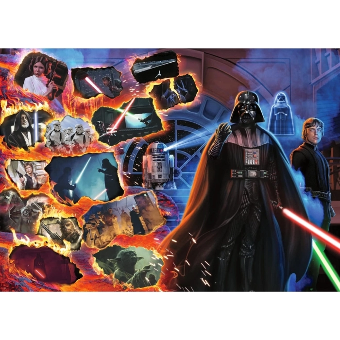 star wars villainous: darth vader - puzzle 1000 pezzi