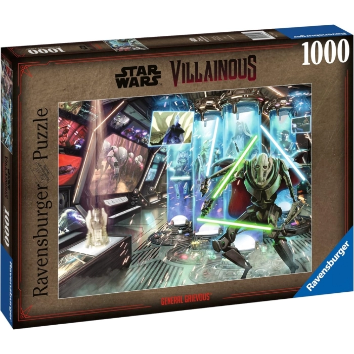 star wars villainous: general grievous - puzzle 1000 pezzi