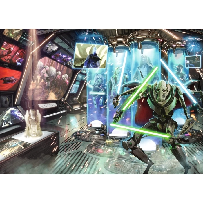 star wars villainous: general grievous - puzzle 1000 pezzi