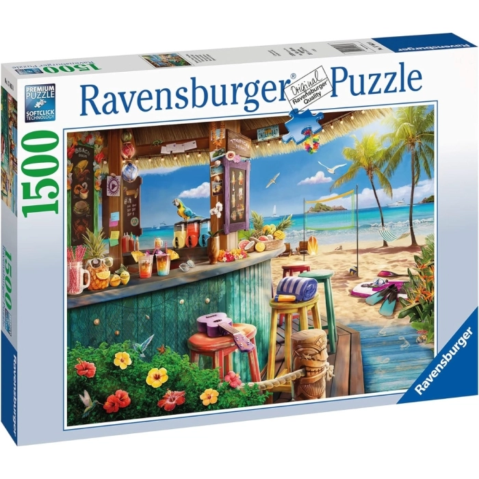 chiosco in spiaggia - puzzle 1500 pezzi