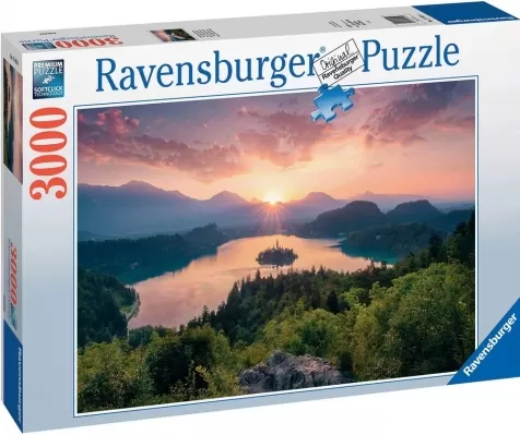 RAVENSBURGER Lago Di Bled, Slovenia - Puzzle 3000 Pezzi a 49,99 €