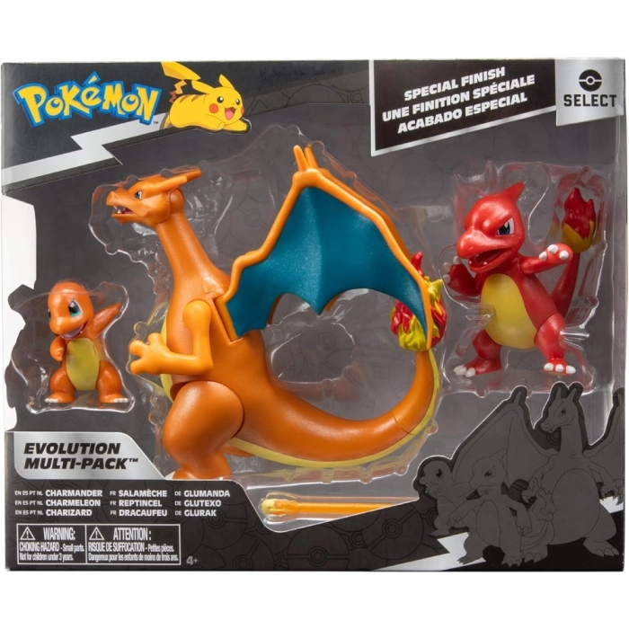 pokemon - select - evolution multi pack - charmander