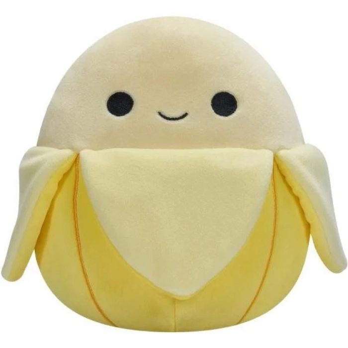 squishmallows - junie la banana gialla - peluche 20cm