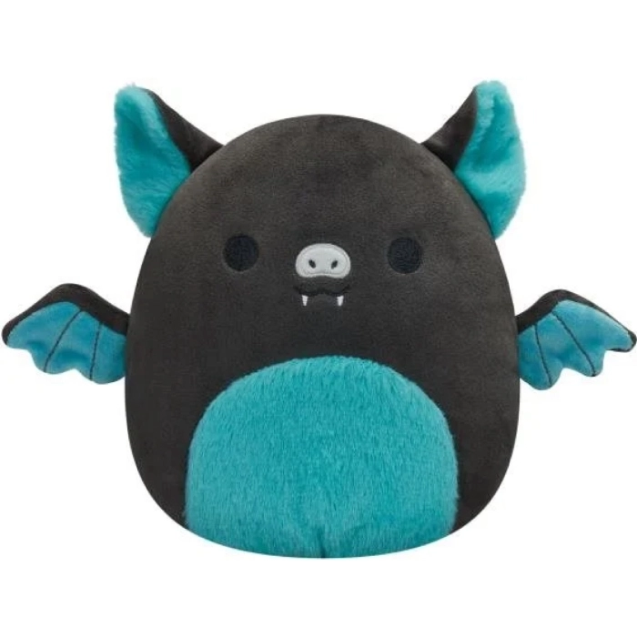 squishmallows - aldous il pipistrello verde e nero - peluche 20cm