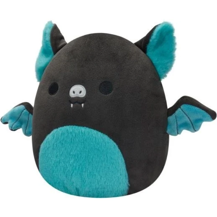 squishmallows - aldous il pipistrello verde e nero - peluche 20cm