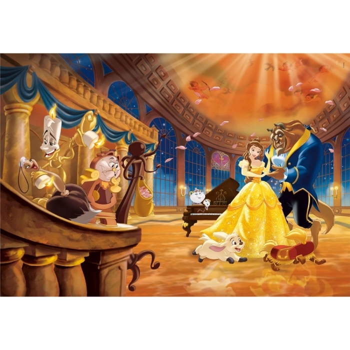 disney princess - la bella e la bestia - puzzle 1000 pezzi