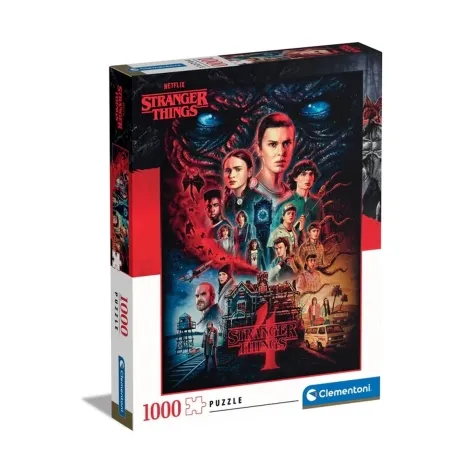 stranger things - puzzle 1000 pezzi