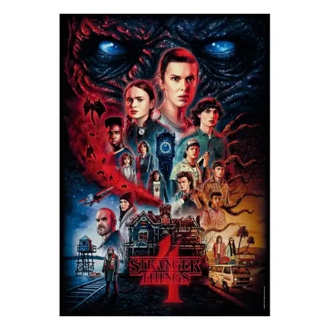 stranger things - puzzle 1000 pezzi