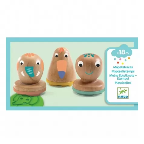 play dough - pasta modellabile - myplastistamps