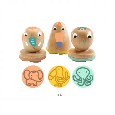 play dough - pasta modellabile - myplastistamps