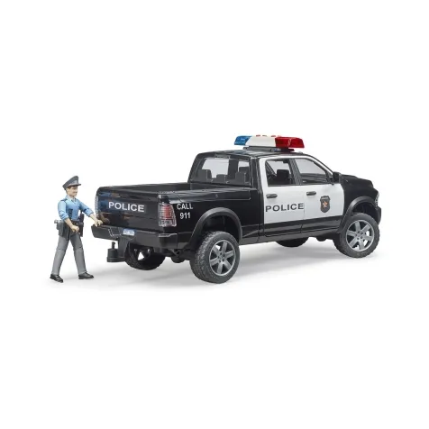 ram 2500 polizia con poliziotto