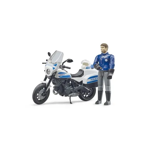 moto ducati scrambler polizia