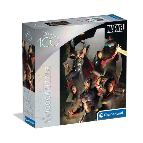 marvel: avengers - square box - puzzle 1000 pezzi