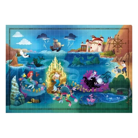 CLEMENTONI Disney: The Little Mermaid - Story Maps - Puzzle 1000 Pezzi a  12.99 €