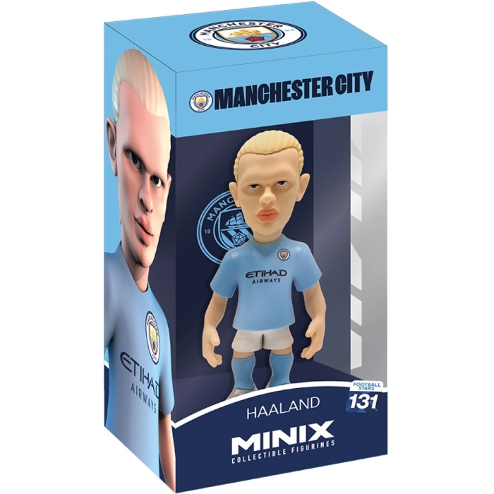 manchester city - haaland - football stars 131 - minix collectible figurines