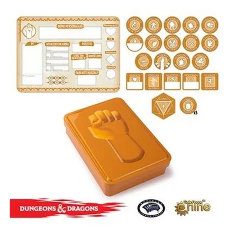 d&d 5a ed. - set segnalini del monaco