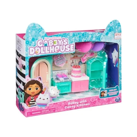 gabby's dollhouse - cucina con "cakey"