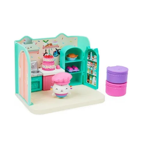 gabby's dollhouse - cucina con "cakey"