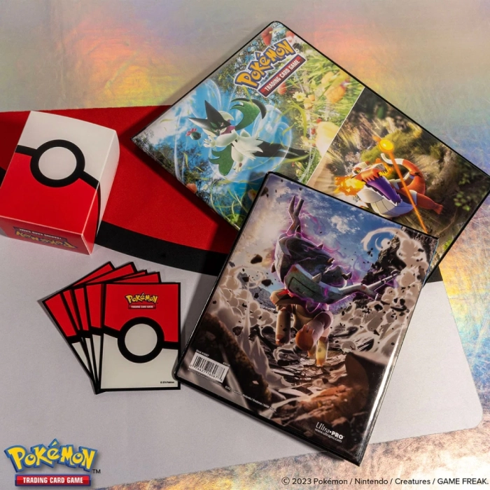 pokemon - album 14 pagine 9 tasche - pokemon scarlatto e violetto evoluzioni a paldea