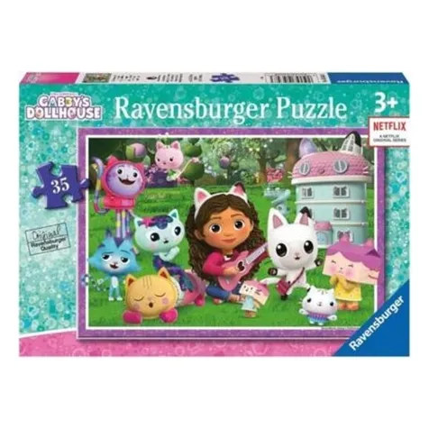 gabby's dollhouse - puzzle 35 pezzi