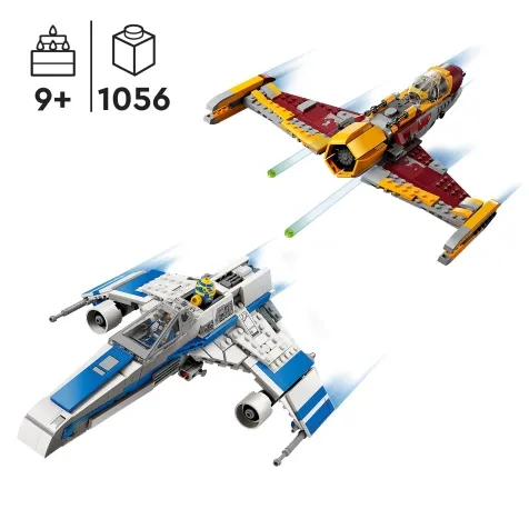 75364 - e-wing della nuova repubblica vs. starfighter di shin hati