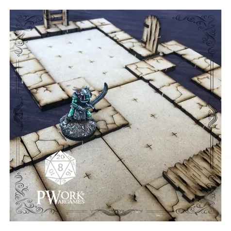 fantasy tiles - the sewer - dungeon modulare