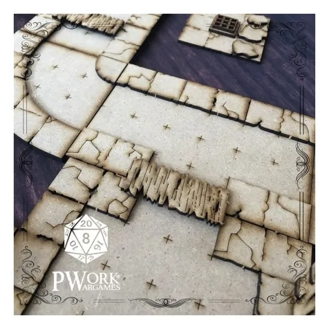 fantasy tiles - the sewer - dungeon modulare