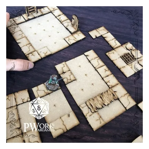 fantasy tiles - the sewer - dungeon modulare