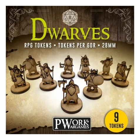 rpg tokens - dwarves