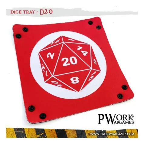 neoprene dicetray - d20