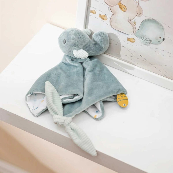 doudou sally la balena - 27x27cm