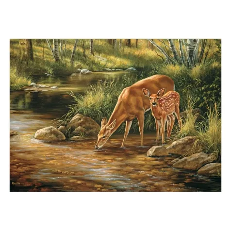 deer family - puzzle 350 pezzi