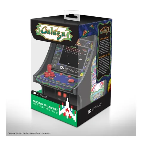 micro player - galaga 17cm