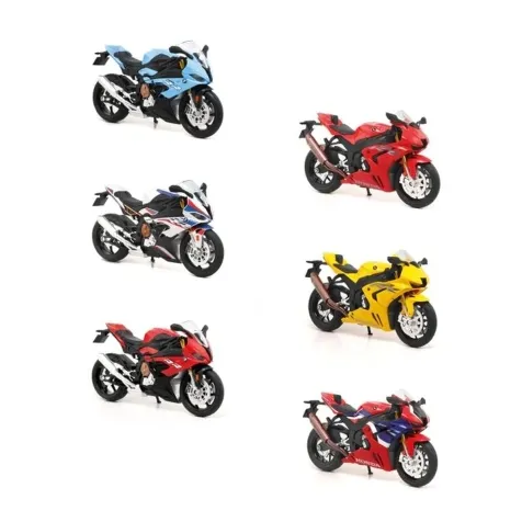 rmz moto - moto stradale 1:12 - assortimento bmw e honda