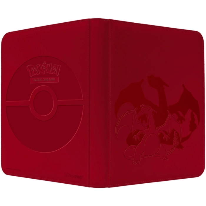 pokemon - album in pelle 20 pagine 9 tasche - charizard