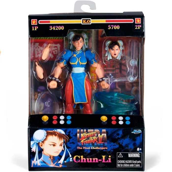 street fighter ii - chun-li - action figure 15cm