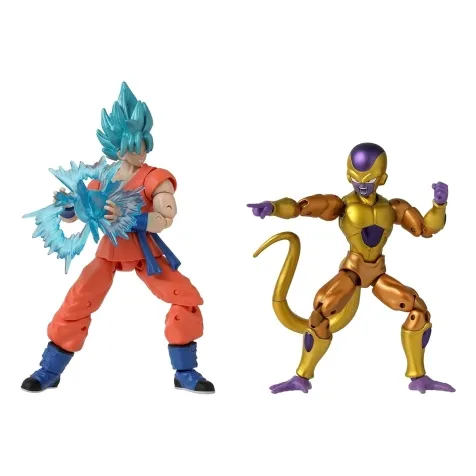 dragon ball - dragon stars - battle pack blue goku vs golden frieza