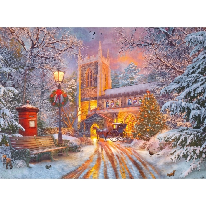 un brillante natale - puzzle 500 pezzi